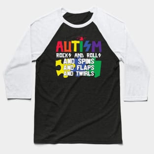 Autism Autistic Quote Saying Baseball T-Shirt